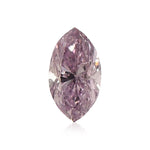 0.20 Karat Fancy Purple Pink Marquise Diamant (I1) GIA