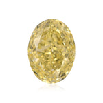 1.01 Carat Fancy Yellow Oval Diamond VVS1 GIA