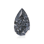 0.74 Karat Fancy Gray Blue Birnen-Diamant IF GIA