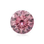 0,23 Karat Fancy Vivid Pink runder Brillant Argyle Diamant (VS2)