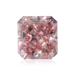 Diamante Argyle Radiant Rosa Aranciato Fancy da 0,43 Carati VS2 GIA