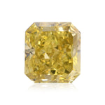 Diamante radiante GIA Fancy Deep Brownish Greenish Yellow 2,60 carati VS2
