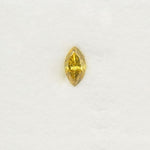 0.22 Carat Fancy Deep Brownish Yellow Marquise Diamond (SI2) GIA