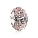 0,18 Karat Fancy Light Pink Ovaler Argyle Diamant SI2 GIA