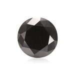 Diamante Naturale Nero Fancy a Taglio Brillante Rotondo di 22,00 Carati GIA