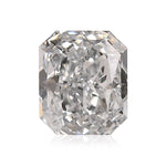 0.51 Karat Fancy Light Grayish Blue Radiant Diamant SI1 GIA