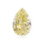 3.07 Carat Fancy Yellow Pear Diamond VS2 GIA
