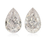 2.18 قيراط من الماس على شكل كمثرى بلون وردي فاتح جدًا، درجة نقاء SI2