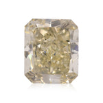 1.44 Carat Fancy Brownish Greenish Yellow Radiant Diamond I1 GIA