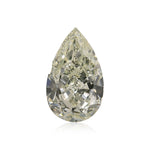 0,70 Karat Hellgelb-Grün Birne Diamant I1 GIA