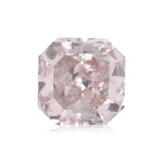 Diamante Radiant Fancy Brown Pink 0,65 carati I1 GIA