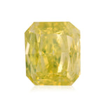 Diamante Radiante GIA VS2 Giallo Verdastro Intenso Fantasia da 1,01 Carati