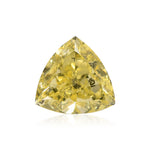 Diamante a trillante giallo fantasia da 0,48 carati (I1) GIA