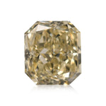 1.33 Carat Fancy Light Brownish Yellow Radiant Diamond VS2 GIA