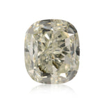 1,52 Karat Hellgelbgrüner Cushion Diamant SI2 GIA