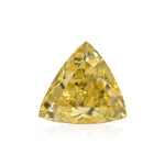 Diamante Trilliant Giallo Intenso Fantasia da 1,01 carati VVS1 GIA