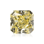 1.00 Carat Fancy Yellow Radiant Diamond SI1 GIA