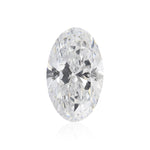 0.82 Carat D Oval Diamond SI2 GIA