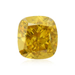 0.51 Carat Fancy Deep Brownish Orangy Yellow Cushion Diamond SI1 GIA