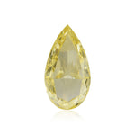 1.00 Carat Fancy Yellow Pear Diamond SI1 GIA