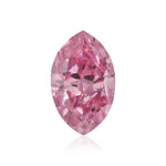 Diamante a Navette Rosa Purpureo Fancy Vivid da 0,15 Carati (I2) GIA