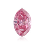 Diamante Marquise Fancy Vivid Purplish Pink da 0,16 Carati (I2) GIA