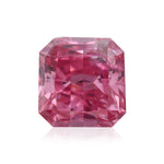 Diamante Radiante 0,16 Carati Fancy Vivid Purplish Pink I2 GIA & ARGYLE
