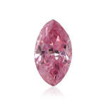 0,14 Karat Fancy Intense Purplish Pink Marquise Diamant (I2) GIA