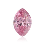 Diamante Marquise Rosa Purpureo Intenso Fantasia (I2) GIA da 0,16 carati