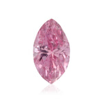 Diamante GIA Marchise Rosa Purpureo Intenso Fancy (I2) da 0,19 carati