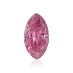 Diamante GIA Marchise Fancy Intense Purplish Pink (I2) da 0,19 carati