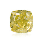 Diamante Giallo Fancy Cushion da 0,52 carati SI1 GIA