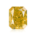0,55 Karat Fancy Deep Yellow Radiant Diamant SI1 GIA