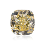 1.03 Carat Fancy Yellow Cushion Diamond VS2 GIA