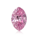 ألماسة ماركيز 0.14 قيراط Fancy Vivid Purple Pink (SI2) GIA