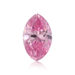 0.17 Karat Fancy Vivid Purplish Pink Marquise-Diamant SI2 GIA