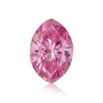 0.17 Carat Fancy Vivid Purplish Pink Marquise Diamond SI2 GIA