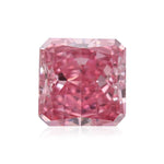 0,19 Karat Fancy Intense Purplish Pink Radiant Diamant SI2 GIA