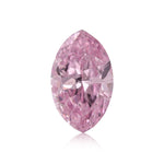Diamante Marquise Rosa Purpureo Intenso Fancy da 0,11 Carati (I1) GIA