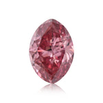 0.14 Karat Fancy Deep Pink Marquise Diamant (I1) GIA