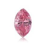 Diamante Marquise Rosa Intenso Fantasia 0,17 carati I1 GIA