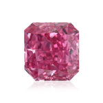 0,23 Karat Fancy Vivid Purplish Pink Radiant Argyle Diamant (I1) GIA