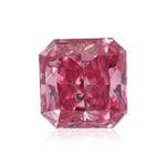0,31 Karat Fancy Vivid Purplish Pink Radiant Argyle Diamant I1 GIA