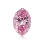 0.11 Carat Fancy Intense Purplish Pink Marquise Diamond (SI1) GIA