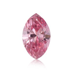 0.12 Carat Fancy Intense Purplish Pink Marquise Diamond (SI1) GIA