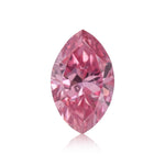 0.13 Carat Fancy Vivid Purplish Pink Marquise Diamond (SI1) GIA