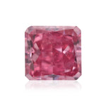 Diamante Radiant Fancy Vivid Purplish Pink da 0,17 Carati VVS1 GIA