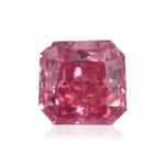 0.16 Carat Fancy Vivid Purplish Pink Radiant Diamond VS1 GIA