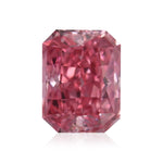 0.27 Karat Fancy Vivid Pink Radiant Diamant VS2 GIA und Argyle