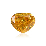 0,38 Karat Fancy Vivid Orangy Yellow HERZ Diamant VS1 GIA